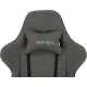 Кресло игровое Zombie Neo серый 3C1 крестов. пластик. Фото товара с разных ракурсов.