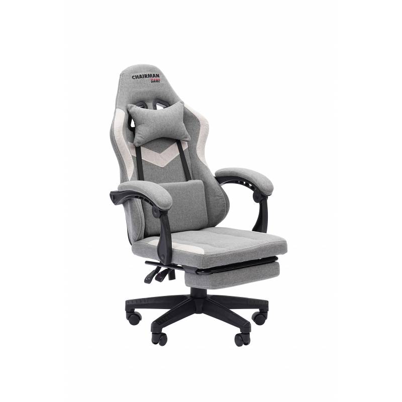 Игровое кресло Chairman CH26 ткань, серый главное фото